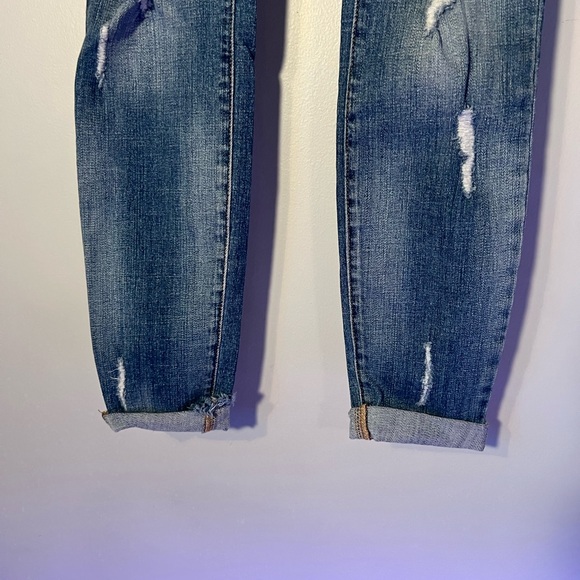 Sneak Peek Low Rise Denim Distressed Jeans 1 - Picture 5 of 14
